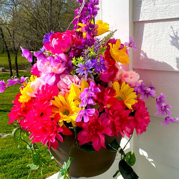 Hand Crafted Other - Beautiful Bountiful Colorful Hanging